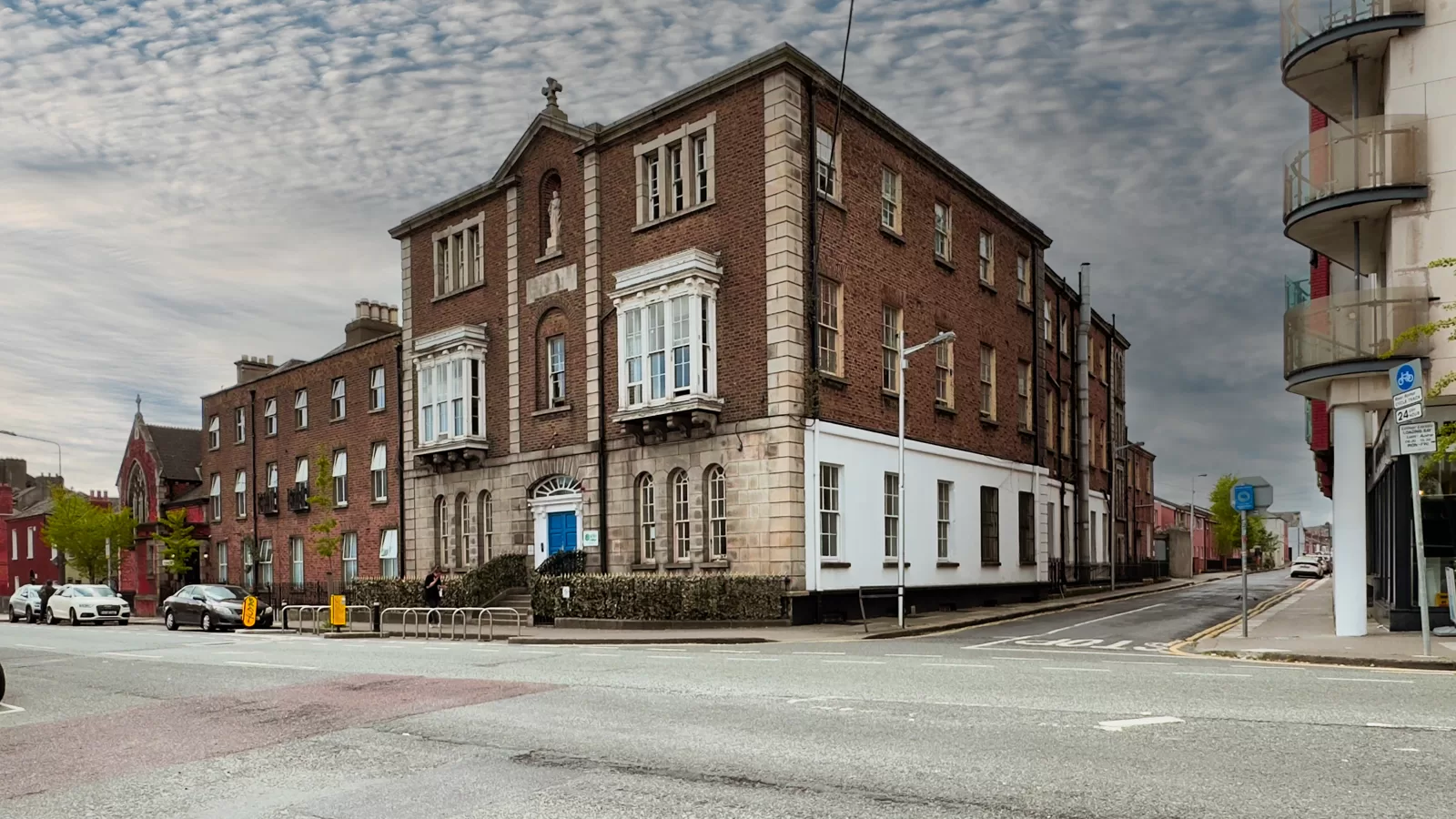 Erin College Dublin campus, where international students register and sort their health insurance paperwork