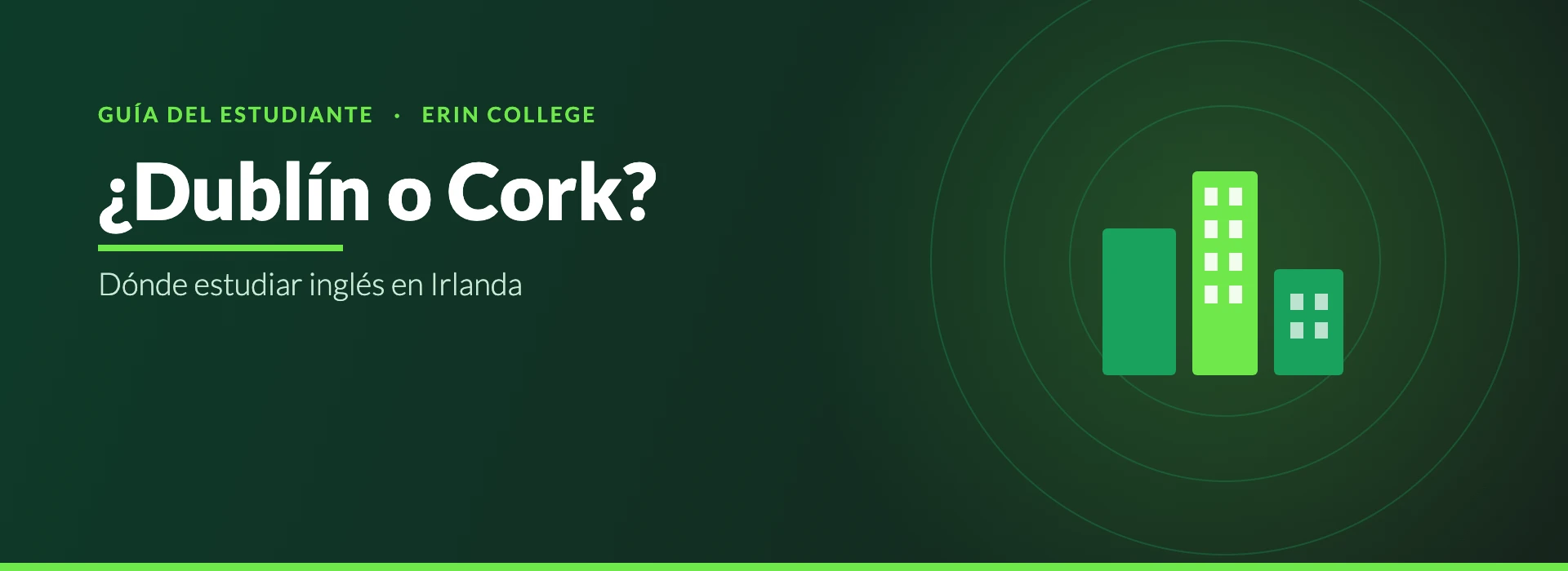 Dublín o Cork: dónde estudiar inglés en Irlanda — Erin College